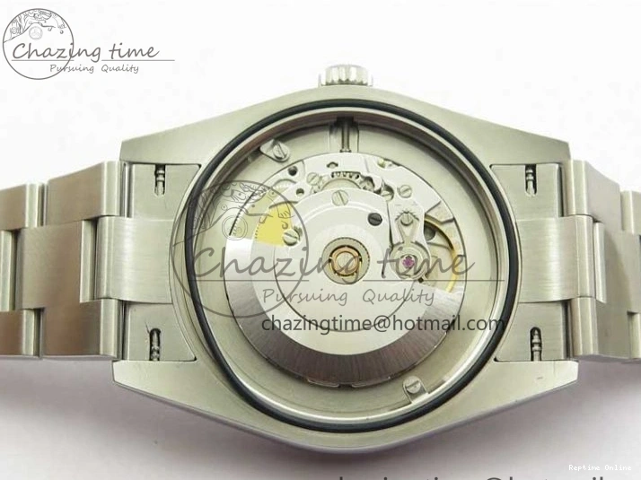 0103 FashionForward Oyster Perpetual 41mm 124300 ROF 1:1 Best Edition 904L Steel Dark Blue Dial on SS Bracelet A 2666